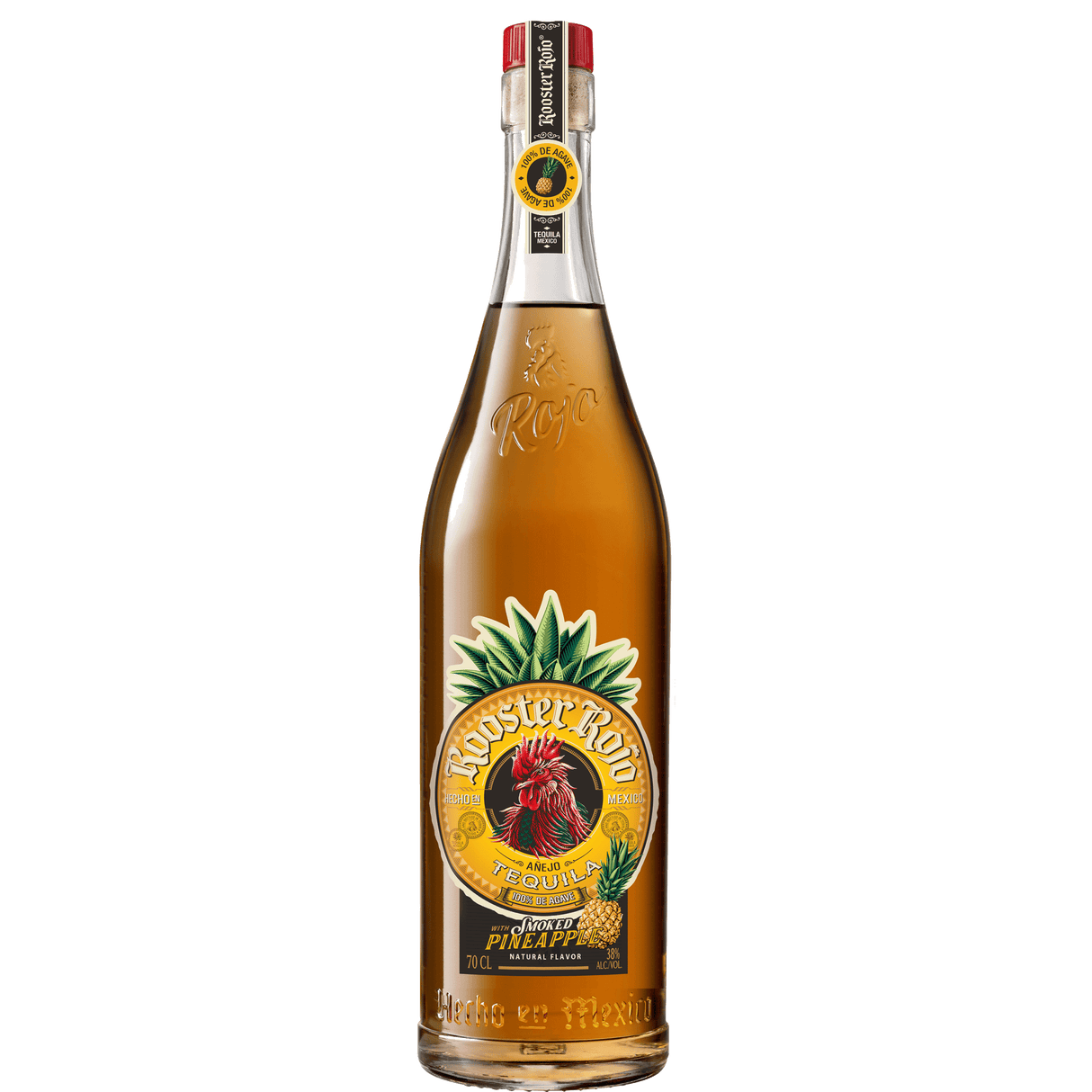 Rooster Rojo Smoked Pineapple Tequila 700ml