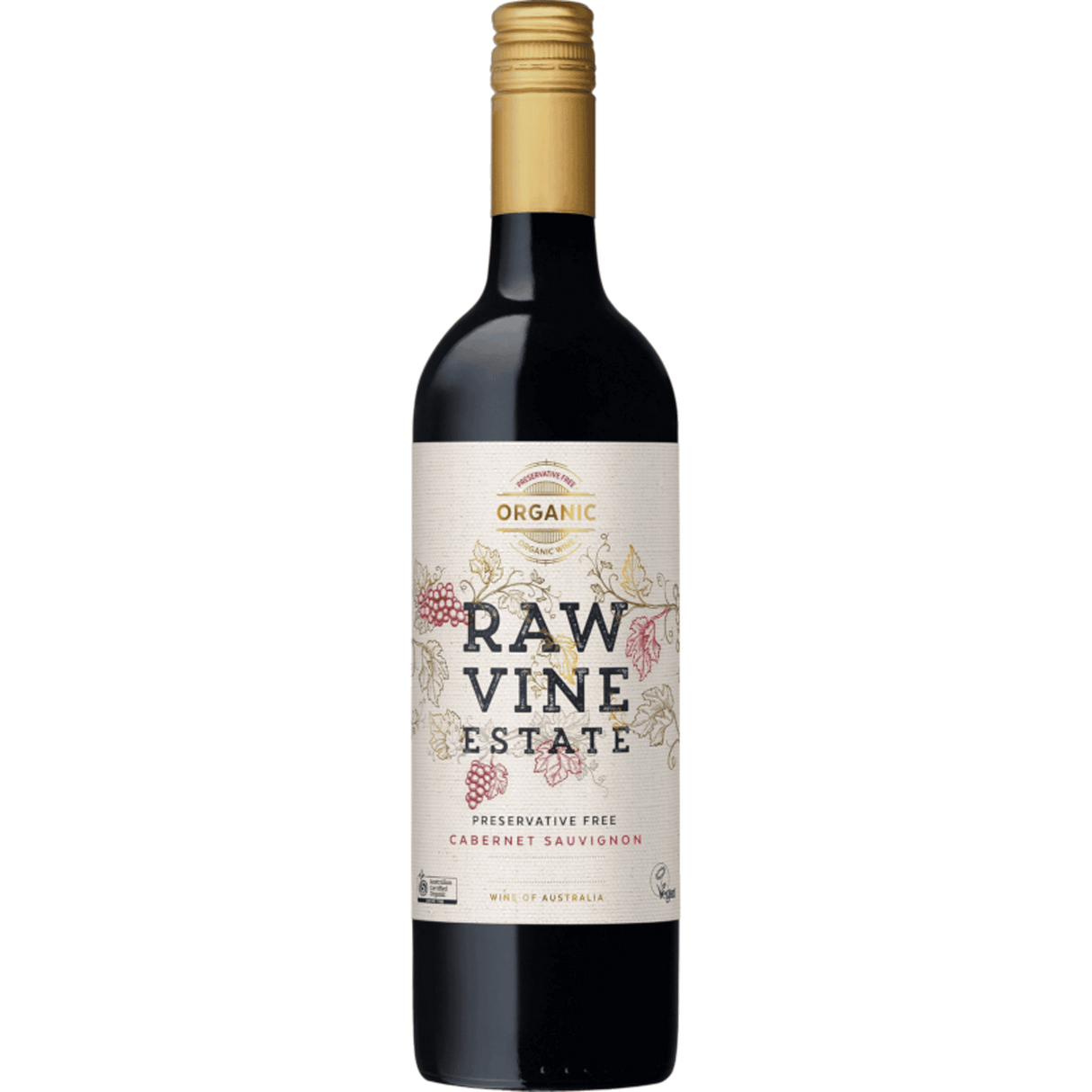 Raw Vine Estate Cabernet Sauvignon 750ml