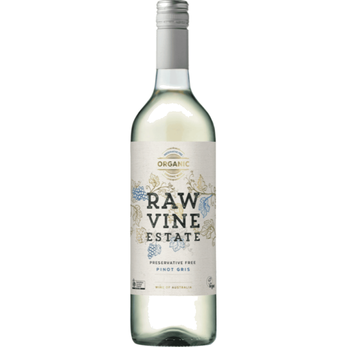 Raw Vine Estate Pinot Gris 750ml