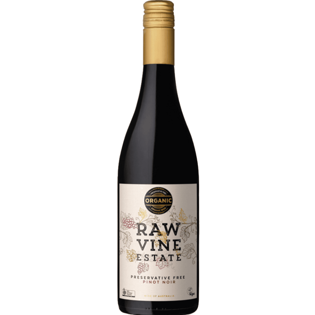 Raw Vine Estate Pinot Noir 750ml