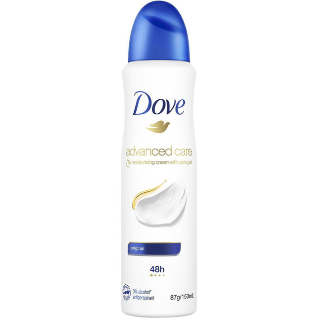 Dove Advanced Care Original Antiperspirant Aerosol 150ml – Good Groceries