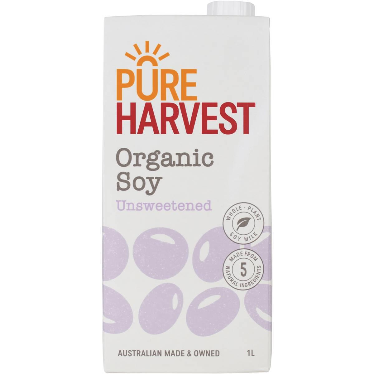 Pureharvest Organic Malt Free Soy Milk 1l