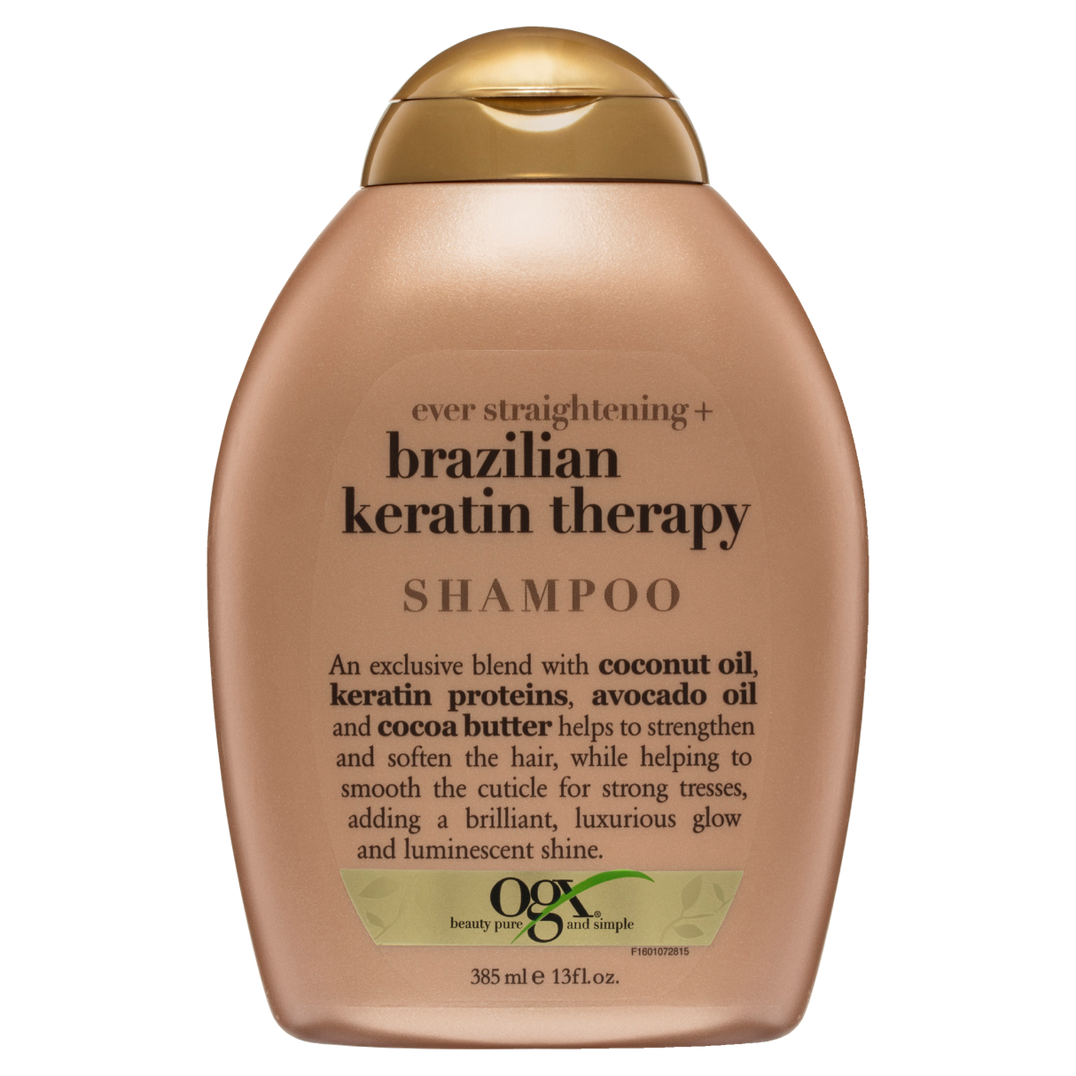 Ogx Straightening Brazilian Keratin Therapy Shampoo 385ml