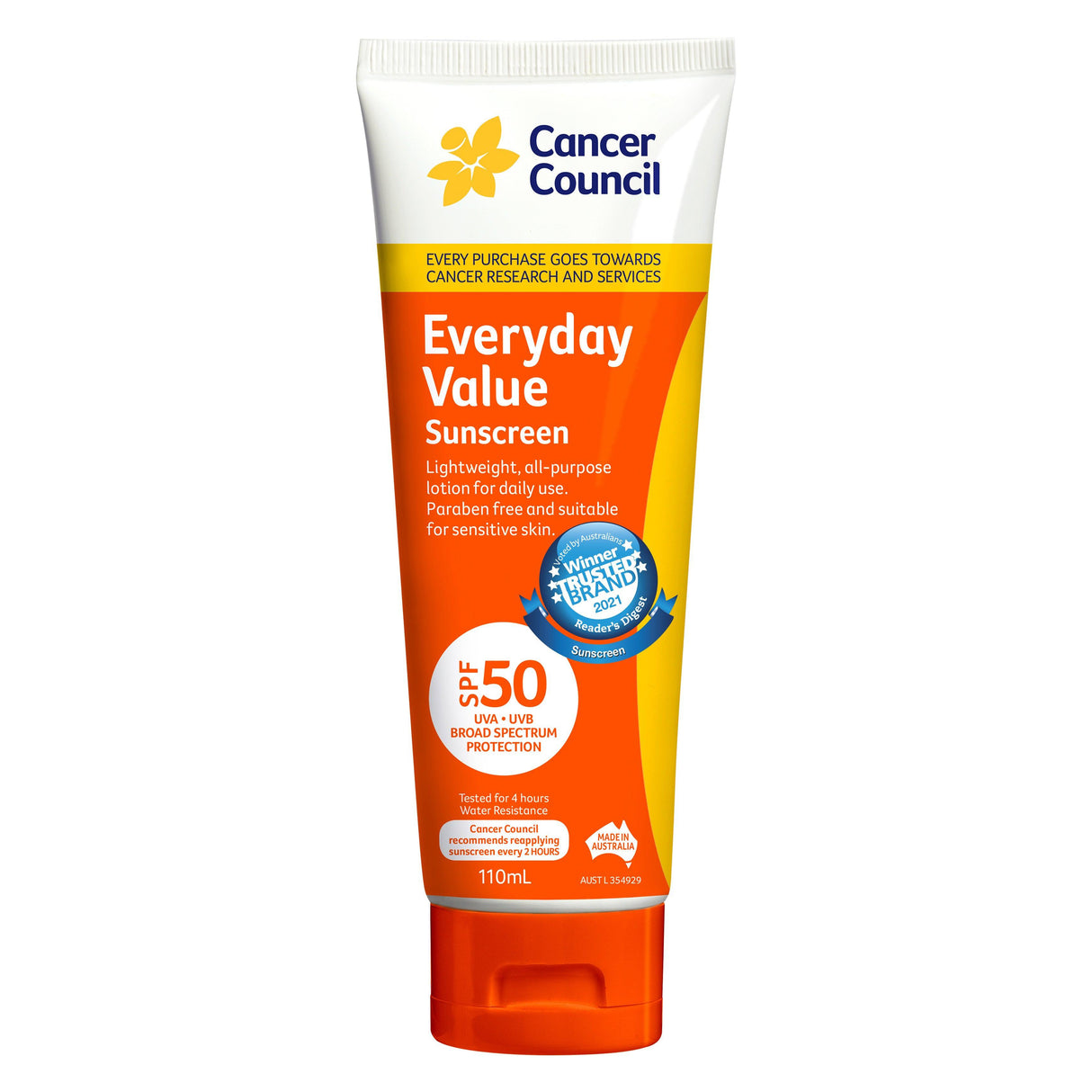 Cancer Council Everyday Sunscreen SPF 50ml