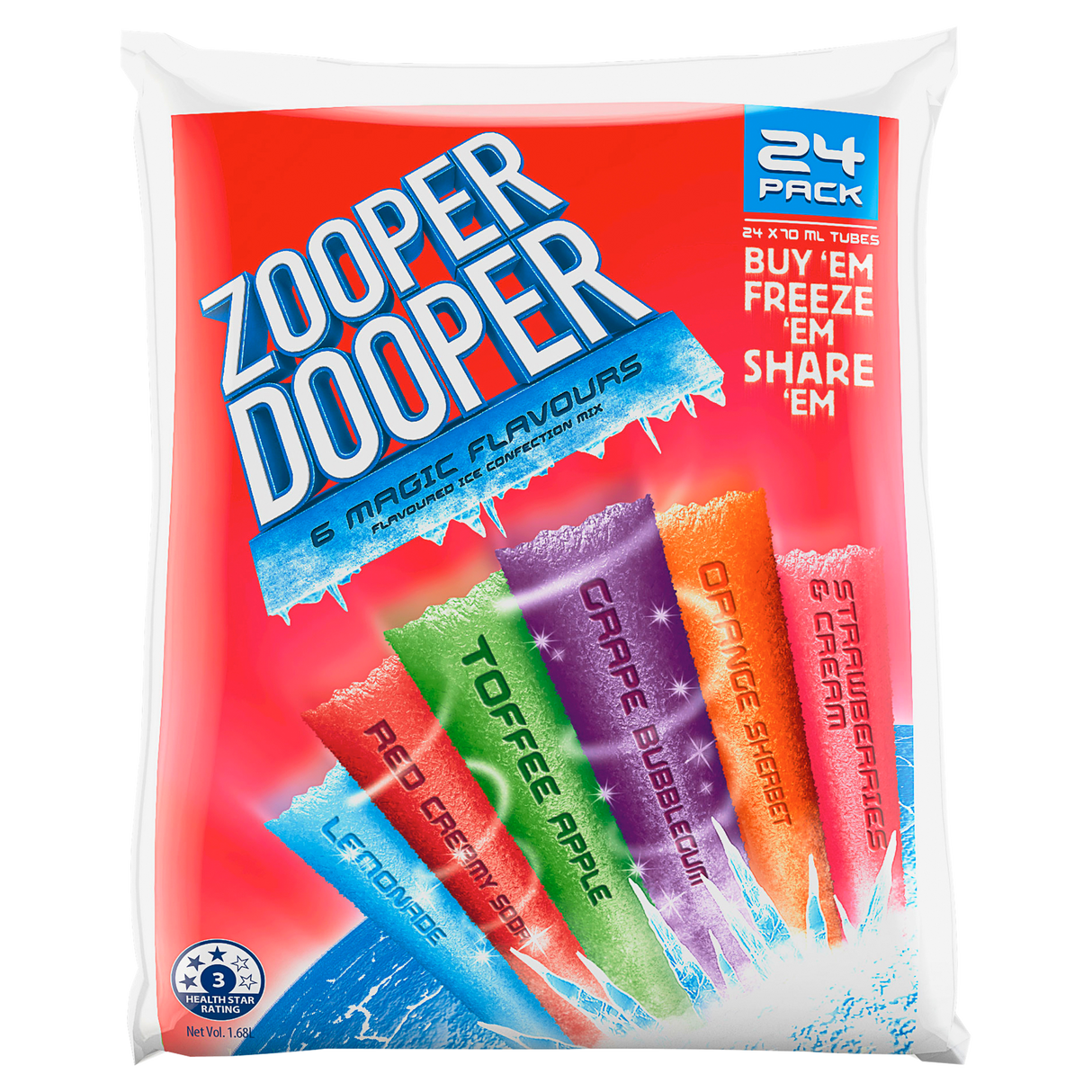 Zooper Dooper Magic 24 x 70ml