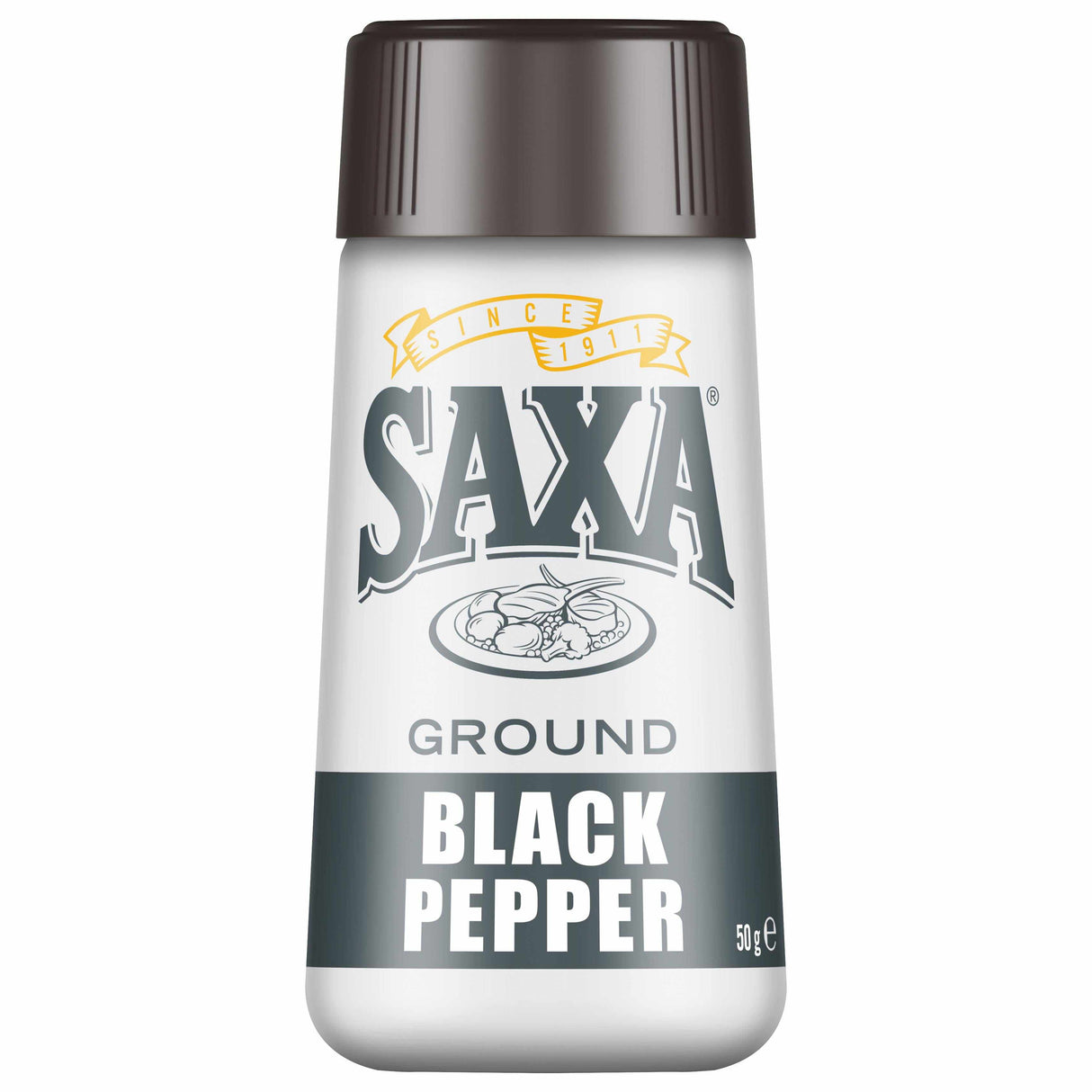 Saxa Ground Black Pepper 50g