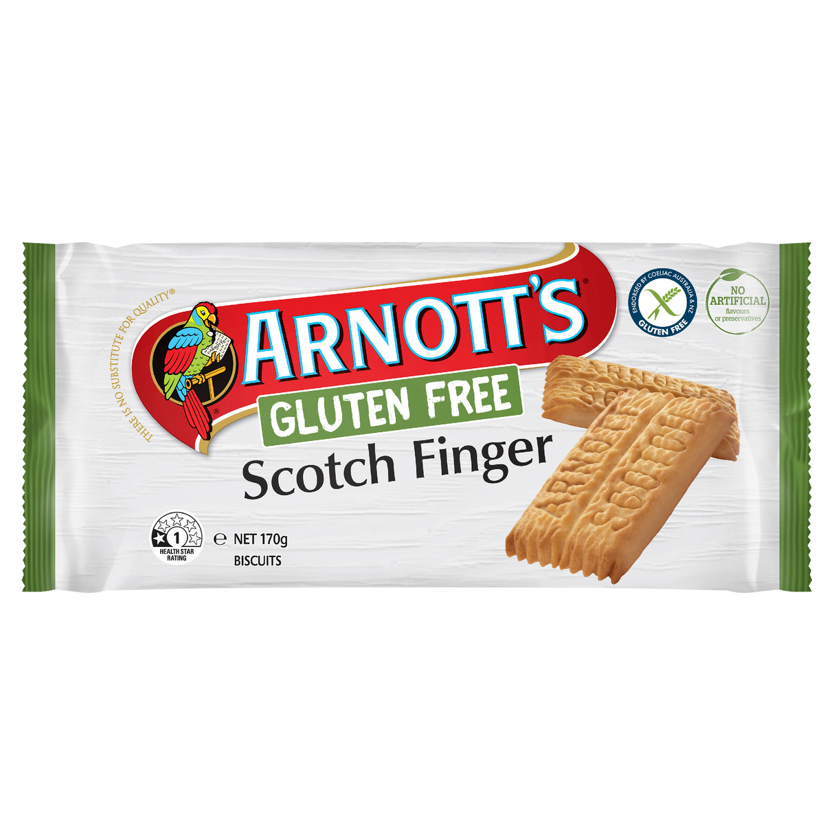 Arnott's Gluten Free Scotch Finger Biscuits 170g