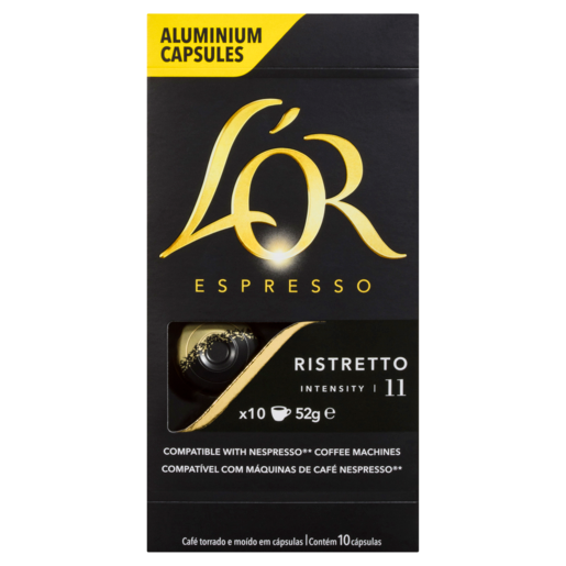 L'or Espresso Ristretto Coffee Capsule 10 Pack