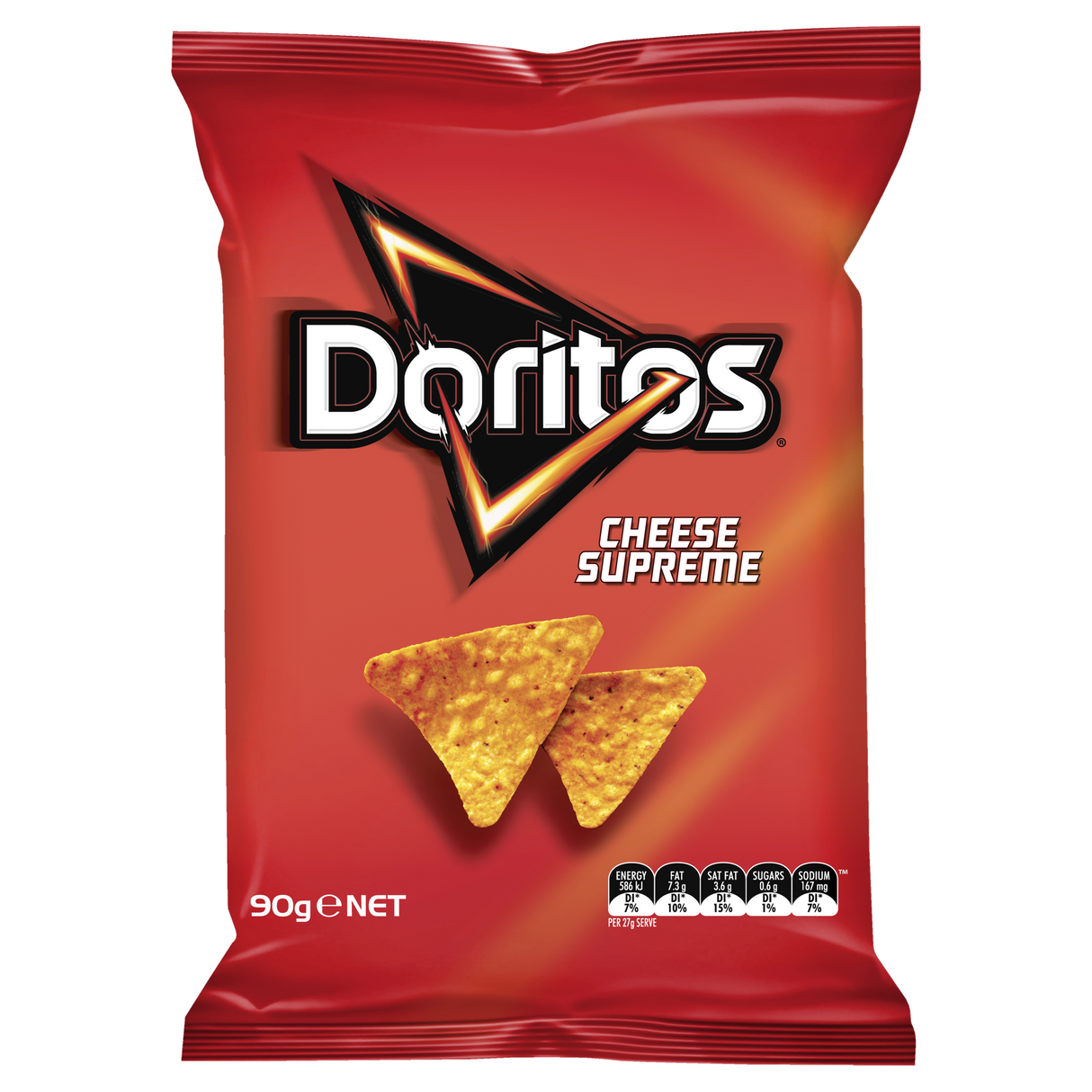 Doritos Cheese Supreme Corn Chips 90g