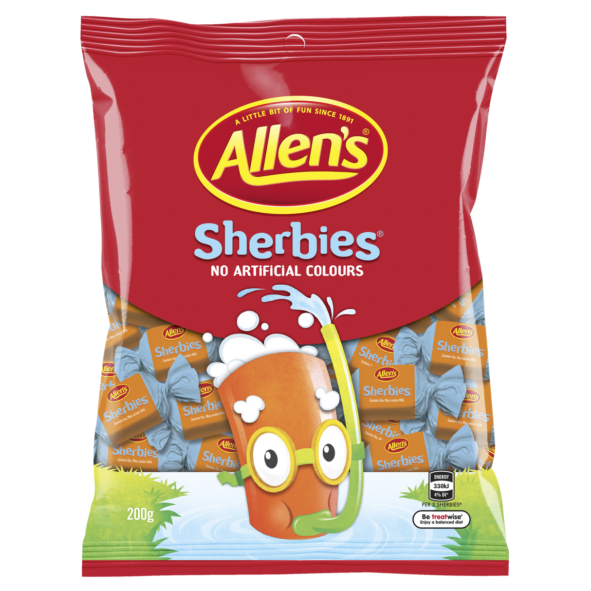 Allen's Sherbies 200g