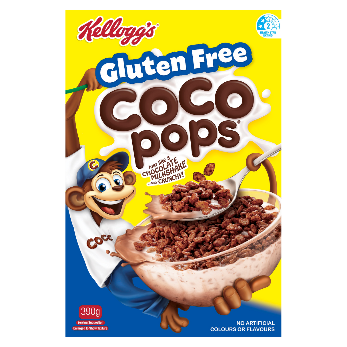 Kellogg's Coco Pops Gluten Free 390g