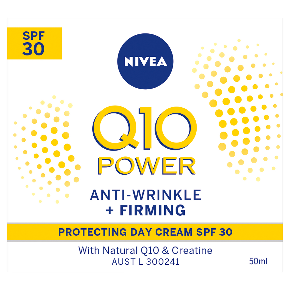 Nivea Q10 Power Anti-Wrinkle + Firming SPF 30 Day Cream 50ml
