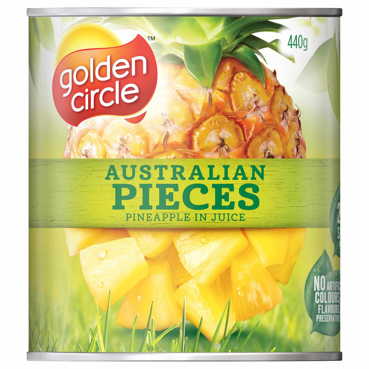 Golden Circle Pineapple Pieces in Juice 440g