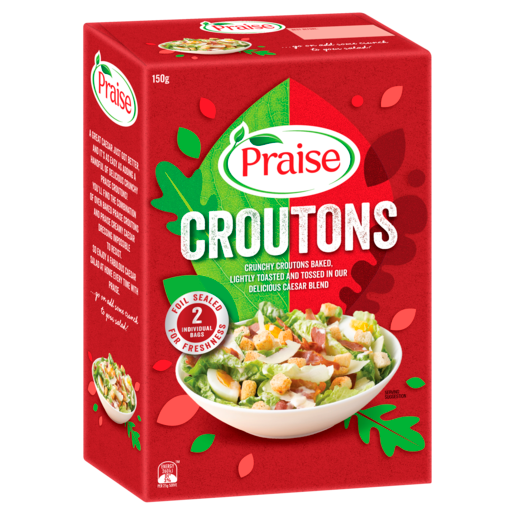 Praise Caesar Salad Croutons 150g