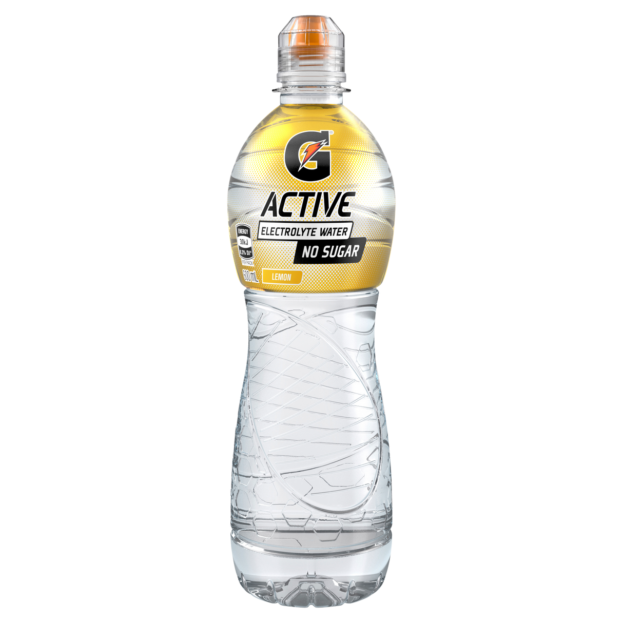 Gatorade G Active Electrolyte Water Lemon 600ml