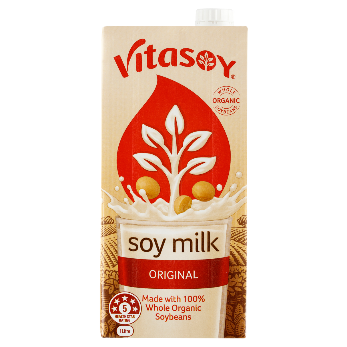Vitasoy Soy Milk Original 1l