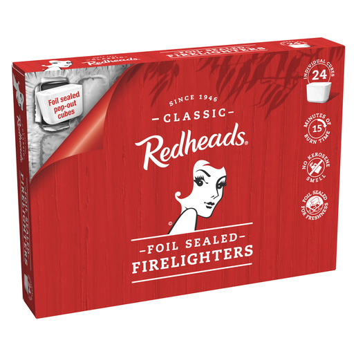 Redheads Firelighters 24 Pack