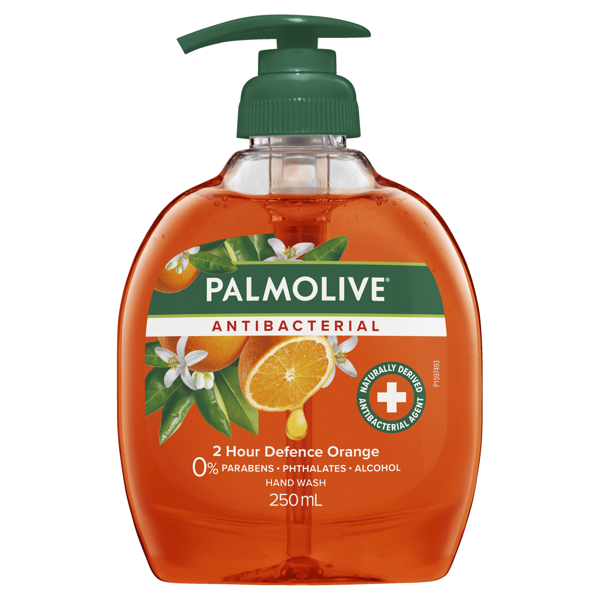 Palmolive Antibacterial Liquid Hand Wash Soap Orange 250ml