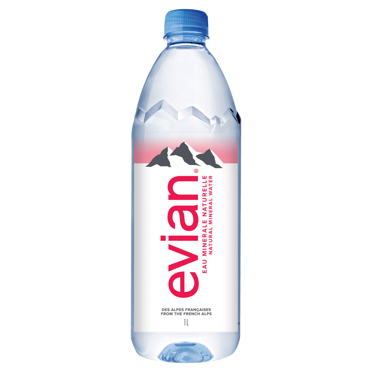 Evian Natural Mineral Water 1l