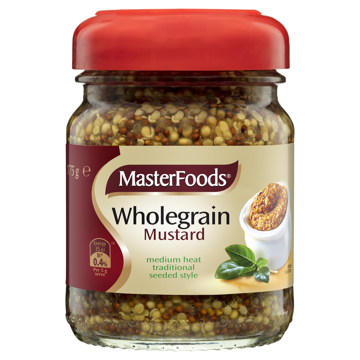 MasterFoods Wholegrain Mustard 175g