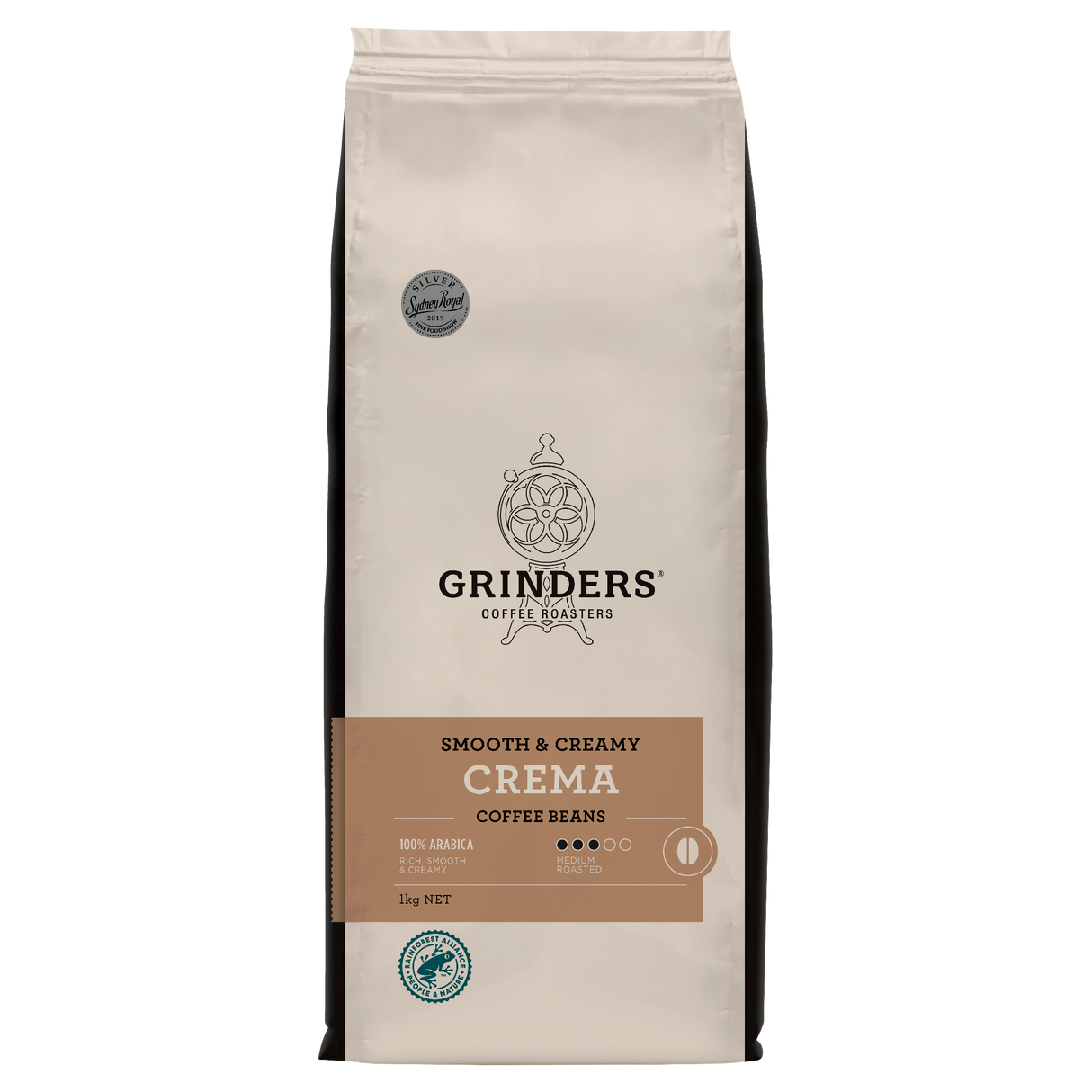 Grinders Crema Coffee Beans 1kg