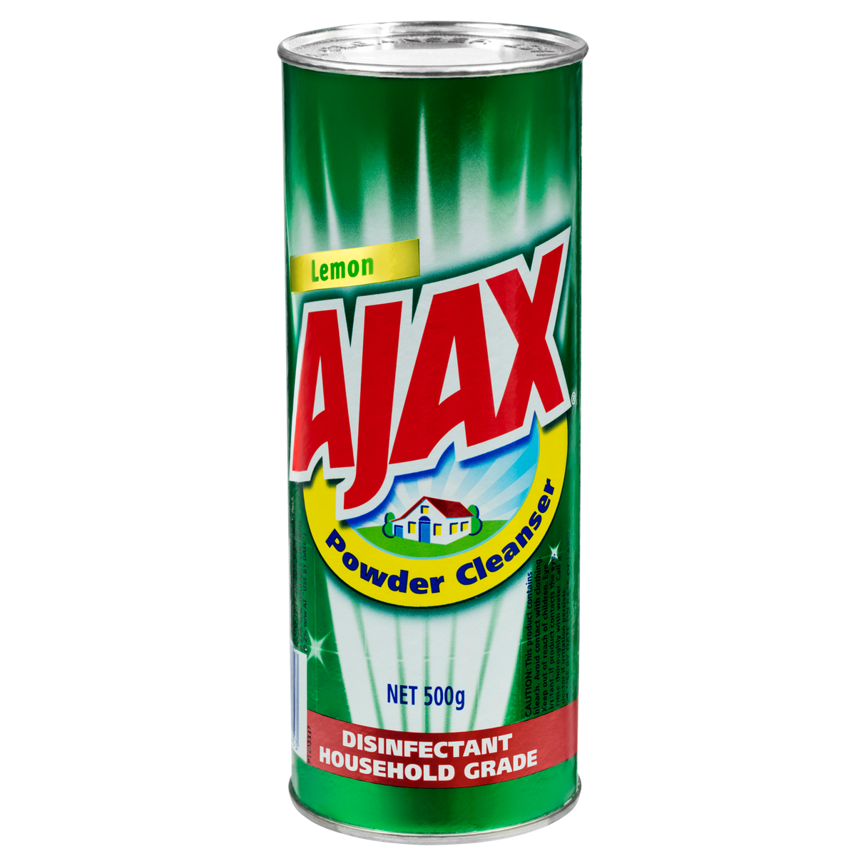 Ajax Powder Cleanser Disinfectant Household Grade Lemon 500g