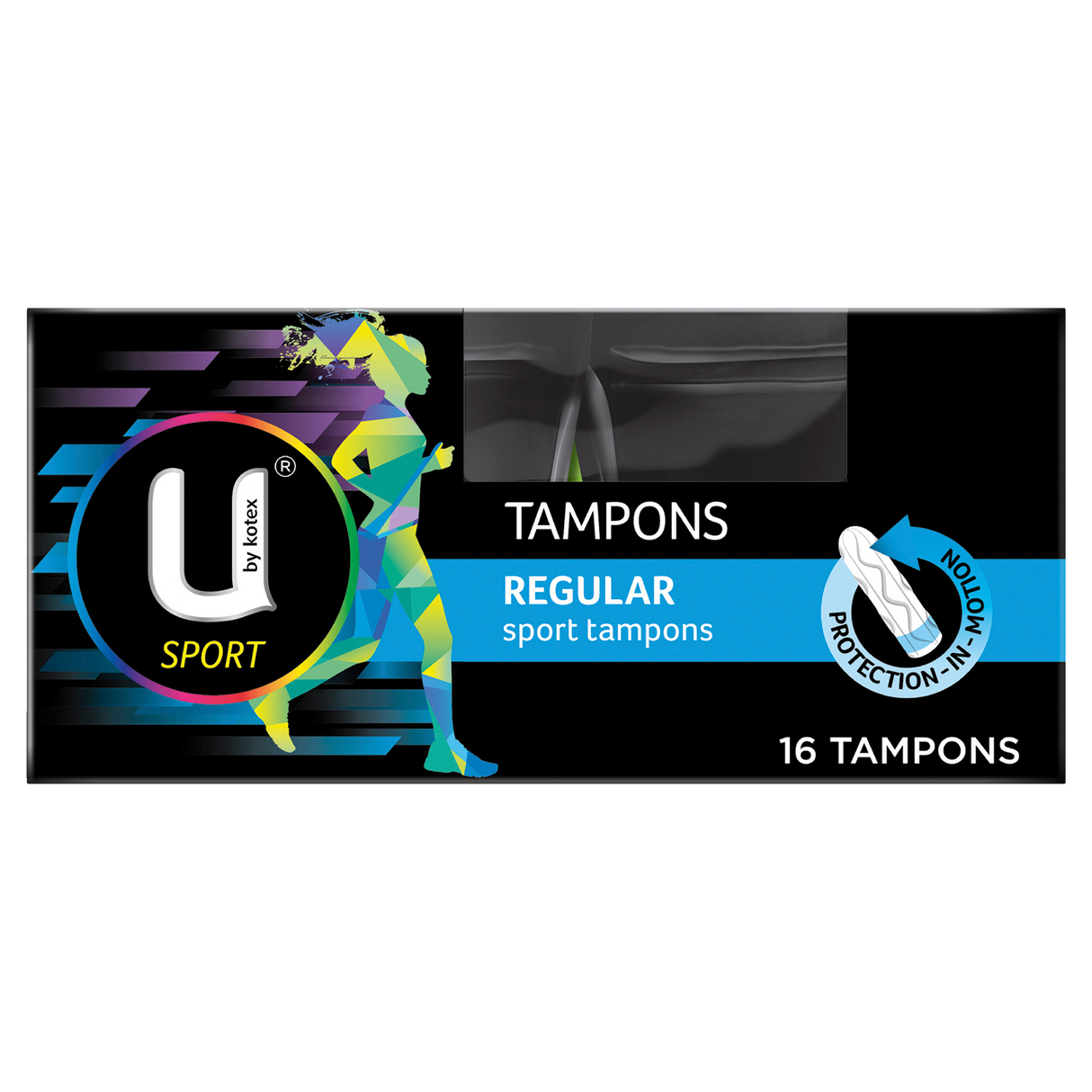 U by Kotex Regular Sports Tampons 16 Pack