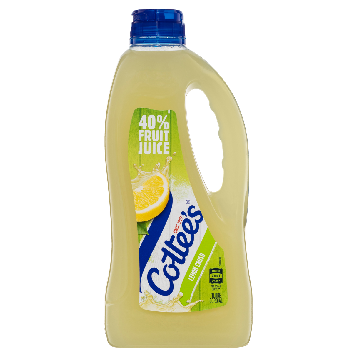 Cottee's Lemon Crush Cordial 1l