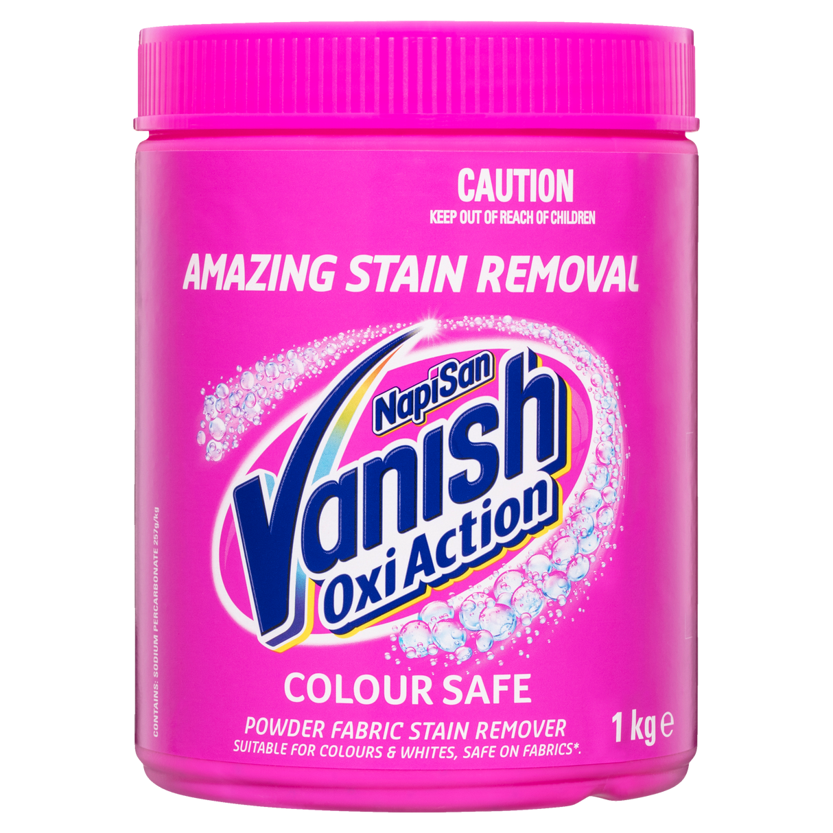 Vanish Napisan OxiAction Colour Safe Stain Remover Powder 1kg
