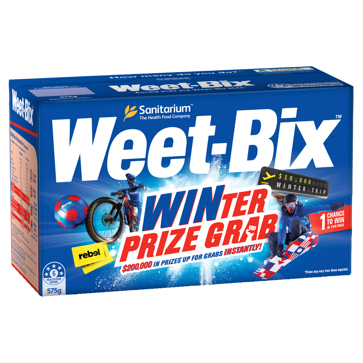 Weet-Bix Breakfast Cereal 575g