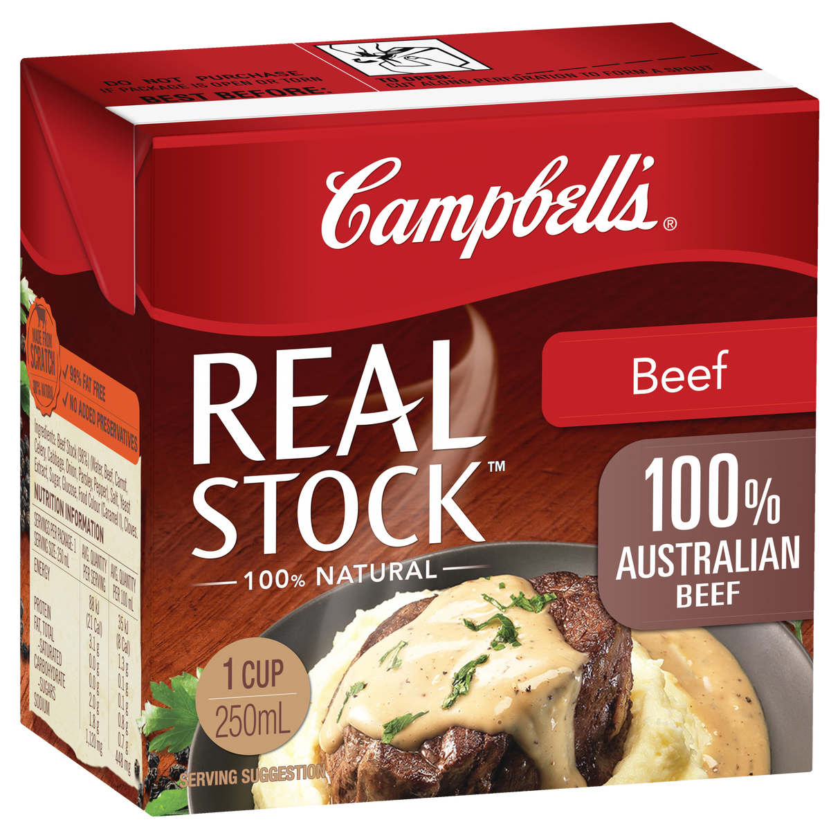 Campbell's Real Beef Liquid Stock 250ml
