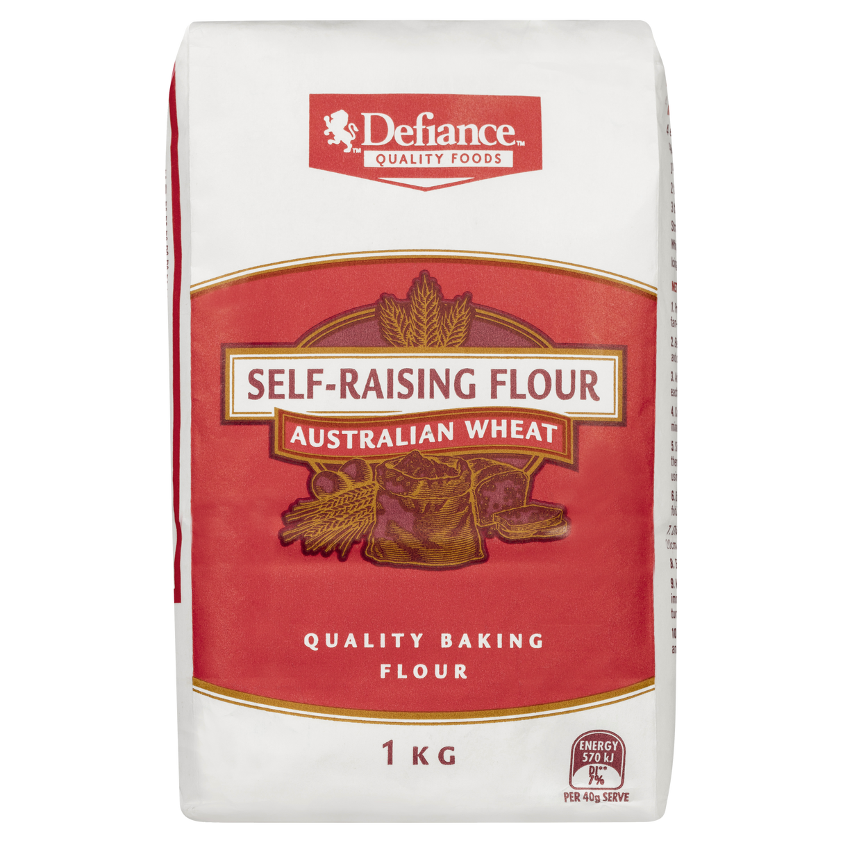 Defiance Self Raising Flour 1kg