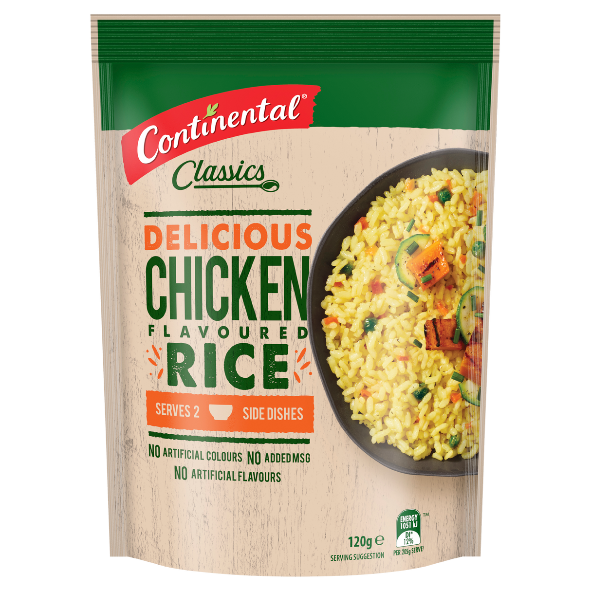 Continental Classics Chicken Rice 120g