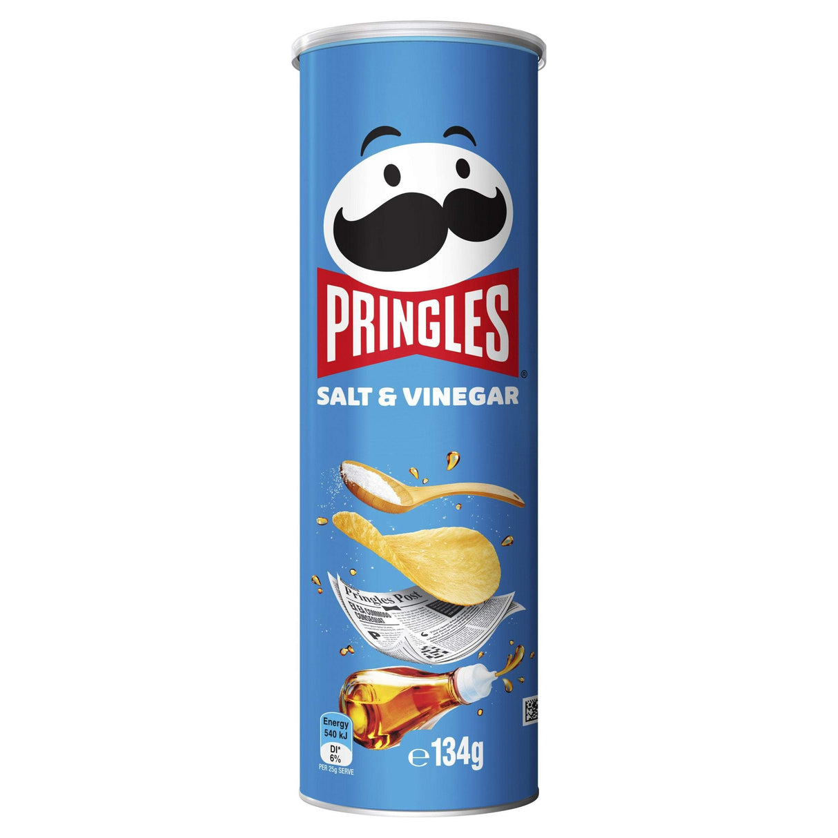 Pringles Salt & Vinegar Flavour Potato Chips 134g